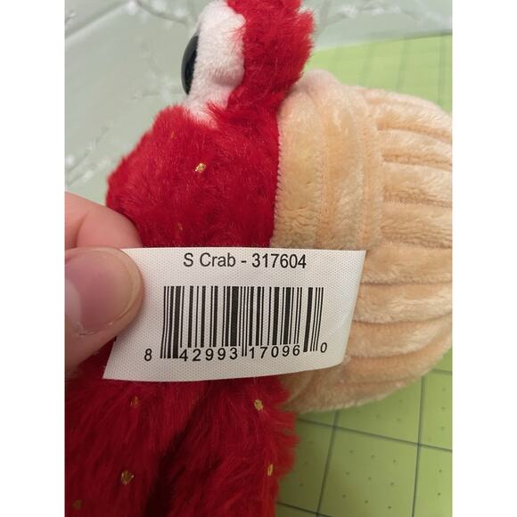 Walmart Hermit Crab Plush Stuffed Animal Red 8” In Shell - Picture 7 of 8